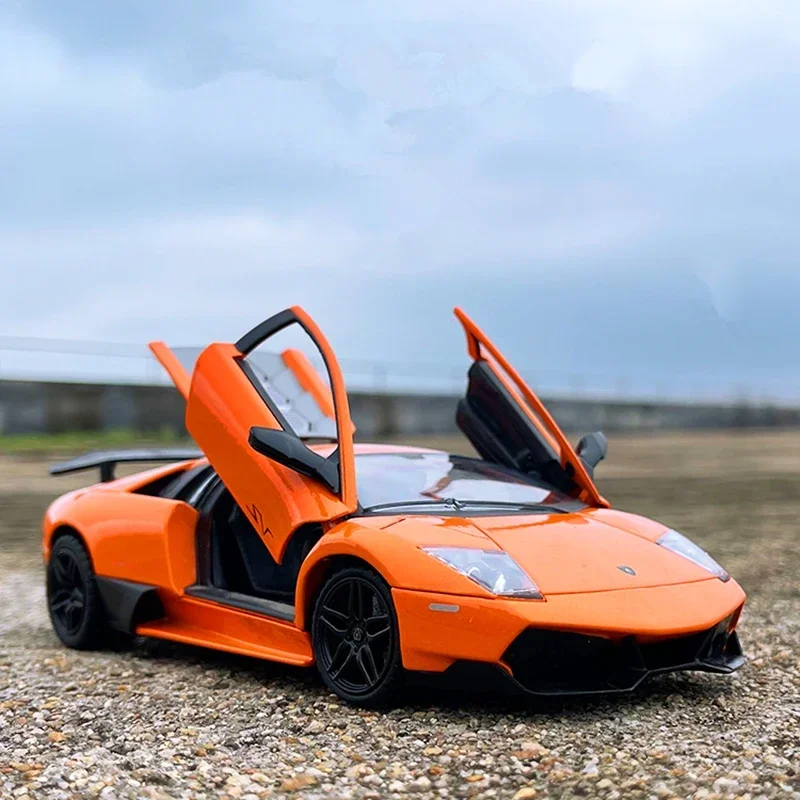 1:24 Murcielago Alloy Sports Car Model Diecast Metal Toy Racing Car Supercar Vehicles Model Simulation Collection Gift
1:24 Murcielago Alloy Sports Car Model Diecast Metal Toy Racing Car Supercar Vehicles Model Simulation Collection Gift