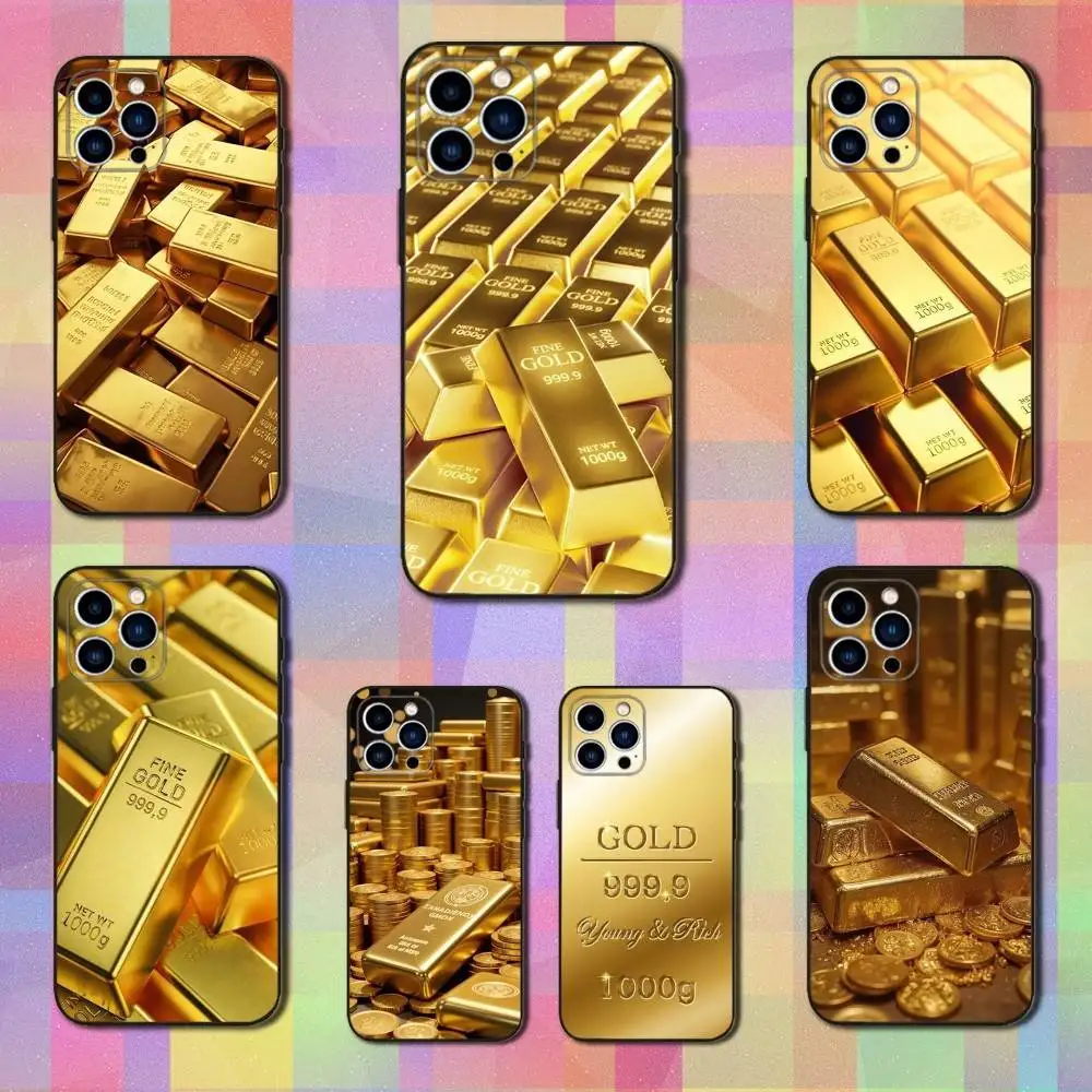 Gold Art Precious Phone Case For iPhone 16,15,14,17,13,12,11 Plus,Pro Max,XS,X,XR,SE,Mini,8,7,Soft Silicone Black Cover
Gold Art Precious Phone Case For iPhone 16,15,14,17,13,12,11 Plus,Pro Max,XS,X,XR,SE,Mini,8,7,Soft Silicone Black Cover