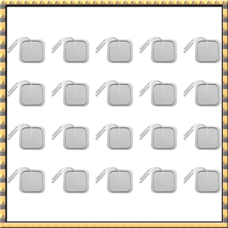 Hot Sale 80Pcs Electrode Pads For Tens Digital Therapy Machine Self Adhesive Reusable With 2Mm Plug For Tens 3000
Hot Sale 80Pcs Electrode Pads For Tens Digital Therapy Machine Self Adhesive Reusable With 2Mm Plug For Tens 3000