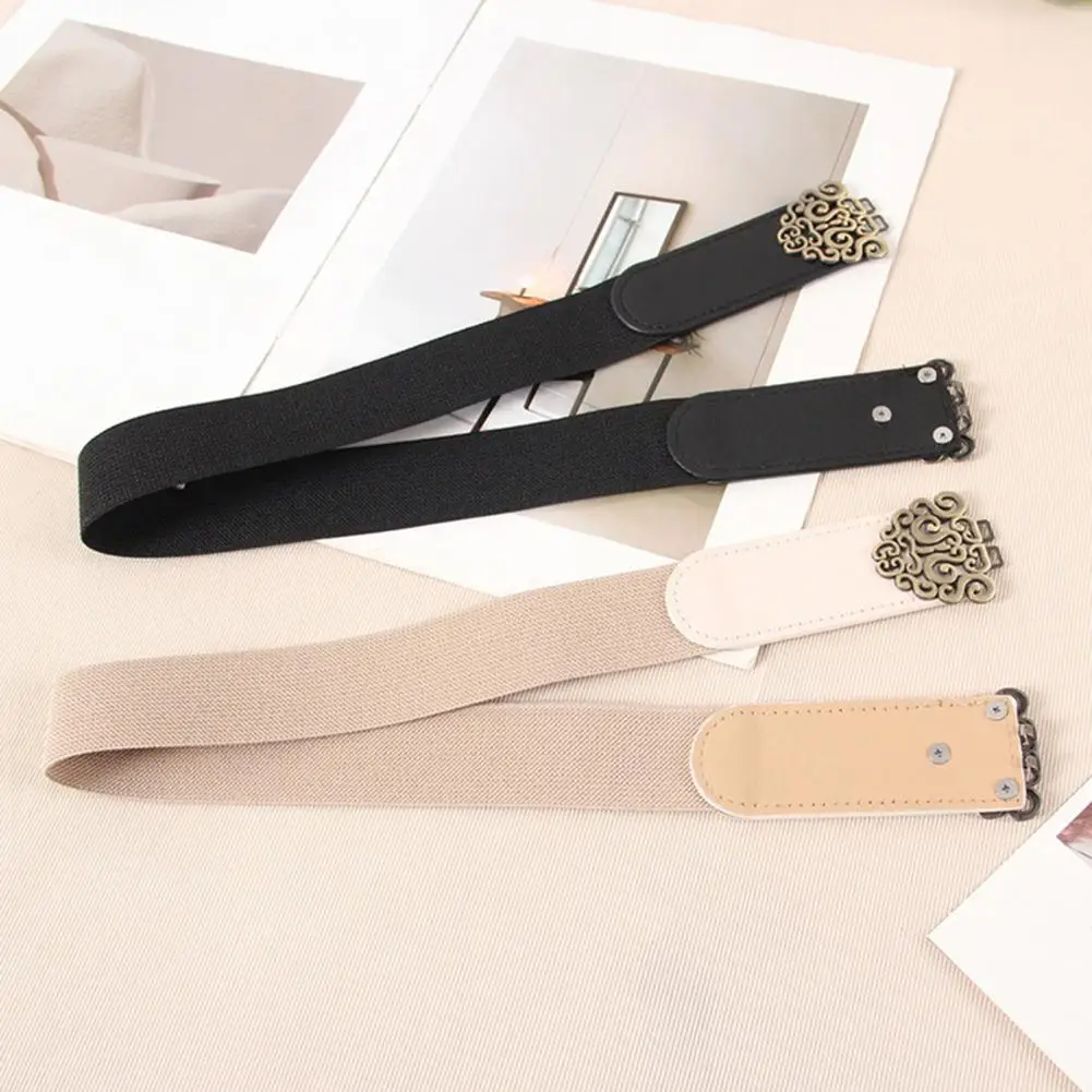 Women Lazy Belt Retro Imitation Leather Waist Belt Invisible Elastic Waistband Dress Shirt Top Waistband Fashion Accessories
Women Lazy Belt Retro Imitation Leather Waist Belt Invisible Elastic Waistband Dress Shirt Top Waistband Fashion Accessories