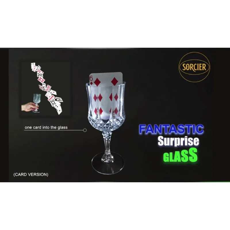 Fantastic Surprise Glass By Sorcier Magic Gimmicks Stage Magic Tricks Poker Deck Magic Props Illusions Magician Professional Fun
Fantastic Surprise Glass By Sorcier Magic Gimmicks Stage Magic Tricks Poker Deck Magic Props Illusions Magician Professional Fun