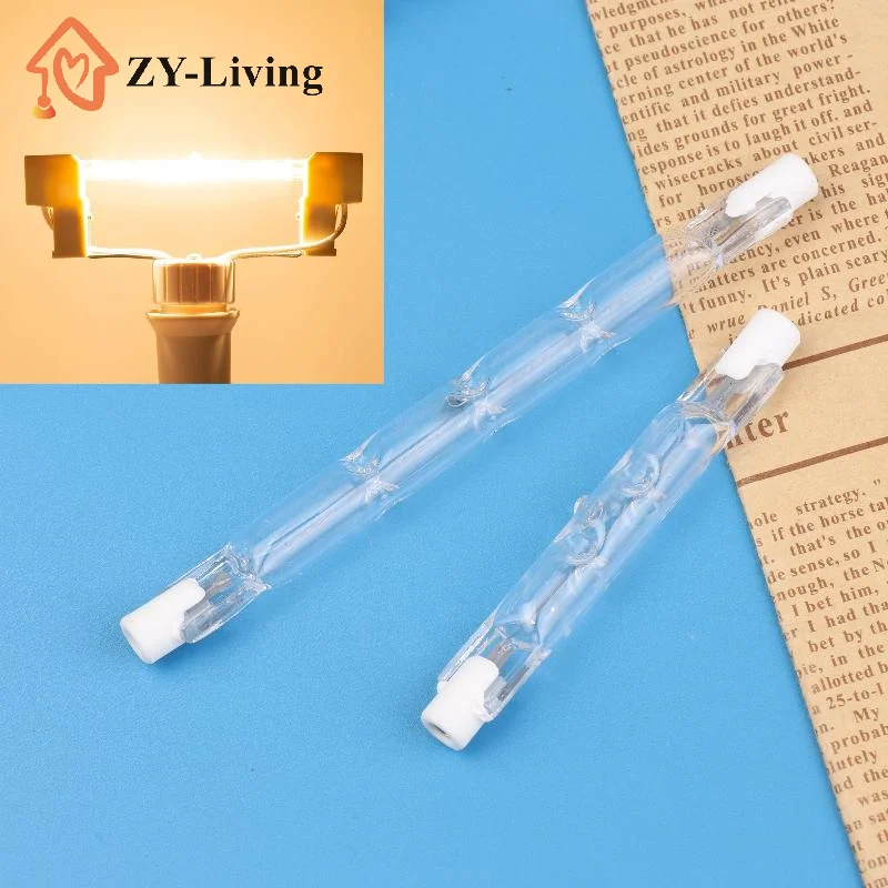 1Pcs J Type Halogen Light Bulb 360° Beam Angle R7S Halogen Linear Light Bulb For Ceiling Cabinet And Desk Construction Lights
1Pcs J Type Halogen Light Bulb 360° Beam Angle R7S Halogen Linear Light Bulb For Ceiling Cabinet And Desk Construction Lights