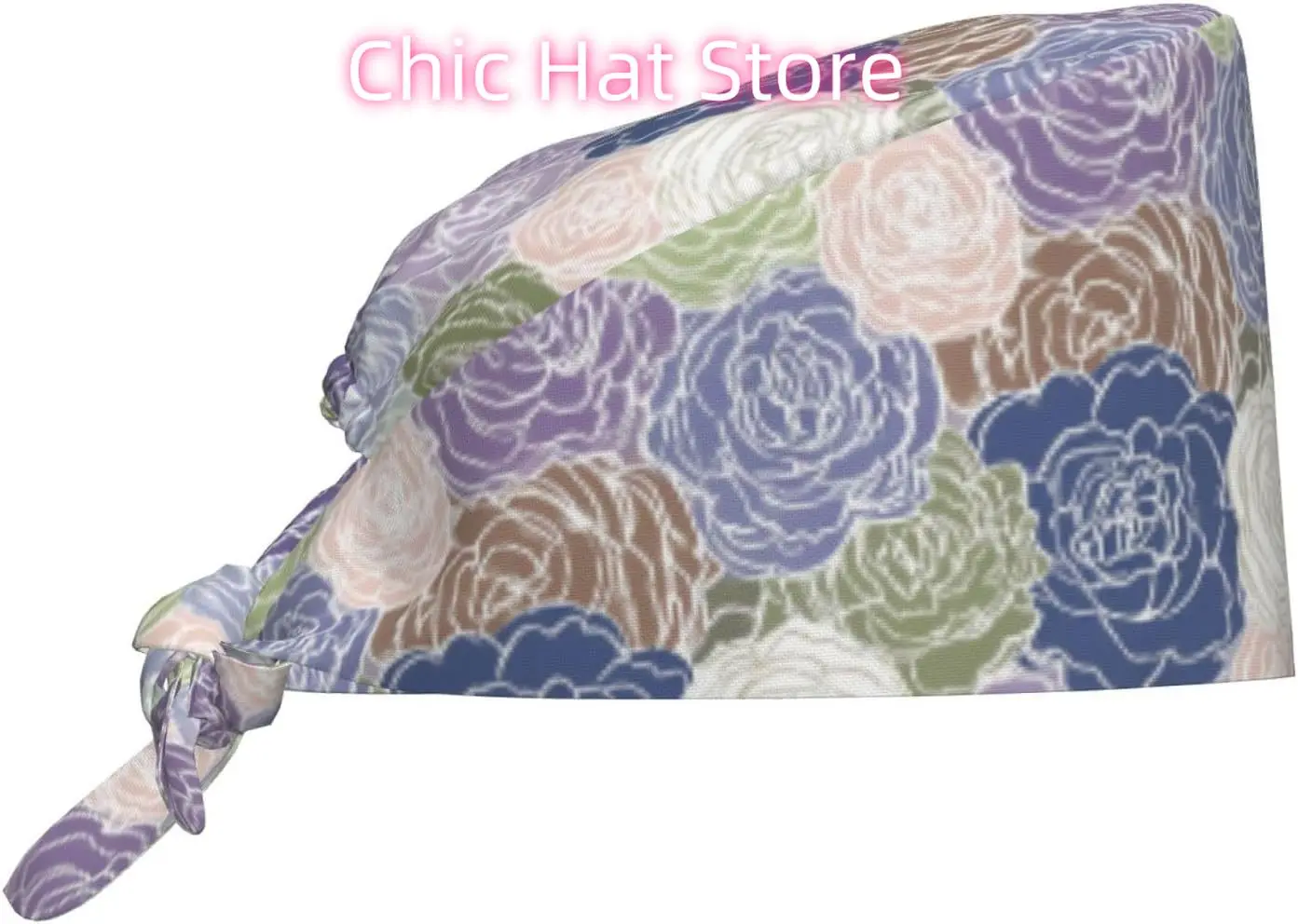 Purple Roses Bohemian Pattern Scrub Cap, Boho Adjustable Cleaning Working Caps with Sweatband Breathable Headgear Tie Back Hats
Purple Roses Bohemian Pattern Scrub Cap, Boho Adjustable Cleaning Working Caps with Sweatband Breathable Headgear Tie Back Hats