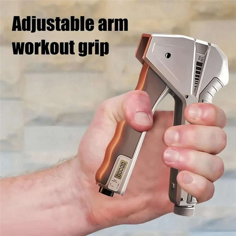 HOES-10-120Kg Hand Grip Strengthener Resistance Finger Exerciser Smart Counting Hand Gripper For Muscle Build
HOES-10-120Kg Hand Grip Strengthener Resistance Finger Exerciser Smart Counting Hand Gripper For Muscle Build