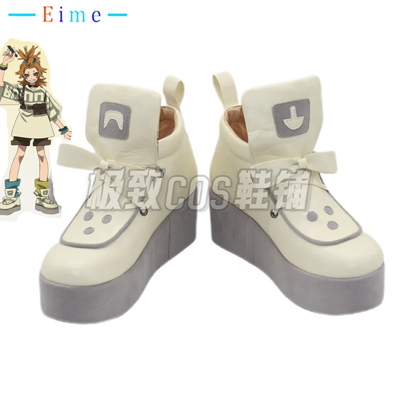 Обувь для косплея Remlin, обувь из искусственной кожи Gachiakuta, карнавальные ботинки на Хэллоуин, аксессуары для аниме, реквизит для косплея, на заказ
Обувь для косплея Remlin, обувь из искусственной кожи Gachiakuta, карнавальные ботинки на Хэллоуин, аксессуары для аниме, реквизит для косплея, на заказ