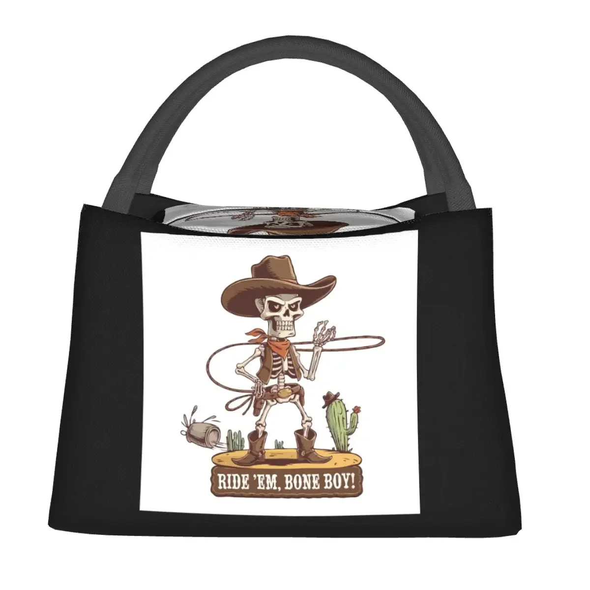 Западная ковбойская сумка со скелетом на Хэллоуин, ковпая, сумки для обеда, коробка, водонепроницаемая сумка-тоут для пикника, термосумка-холодильник для женщин и девочек, работа
Западная ковбойская сумка со скелетом на Хэллоуин, ковпая, сумки для обеда, коробка, водонепроницаемая сумка-тоут для пикника, термосумка-холодильник для женщин и девочек, работа
