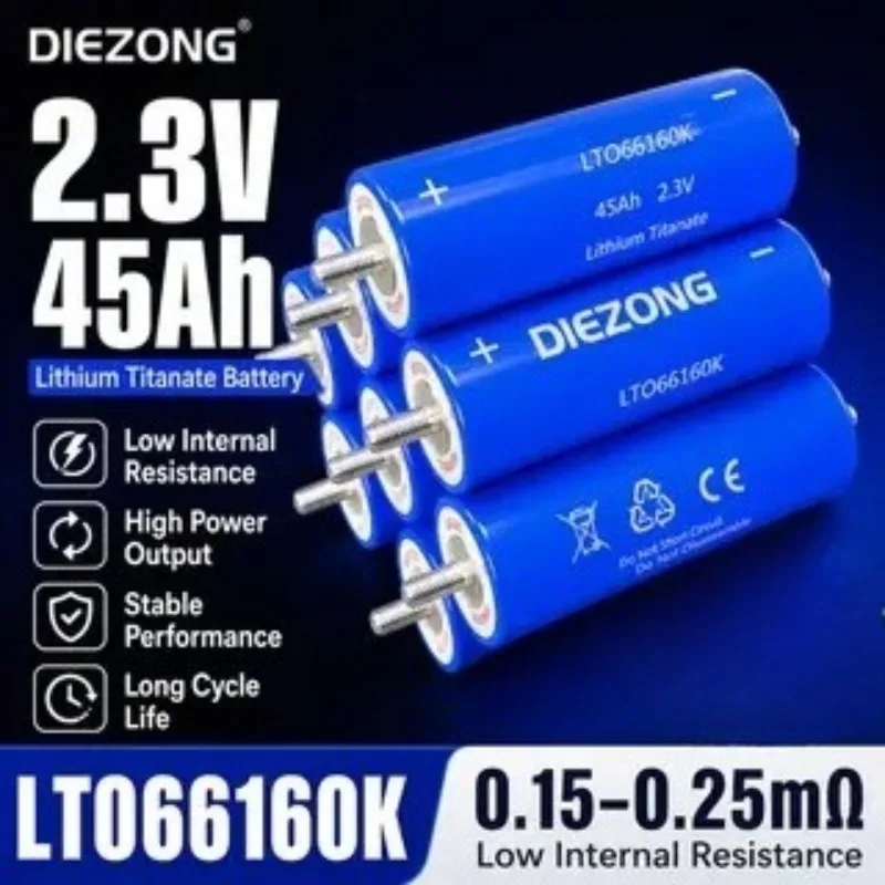 Fast Shipping 2.3v 45ah lto 66160 lithium titanate battery DIY 12V 24V 48V solar speaker car power charge battery
Fast Shipping 2.3v 45ah lto 66160 lithium titanate battery DIY 12V 24V 48V solar speaker car power charge battery