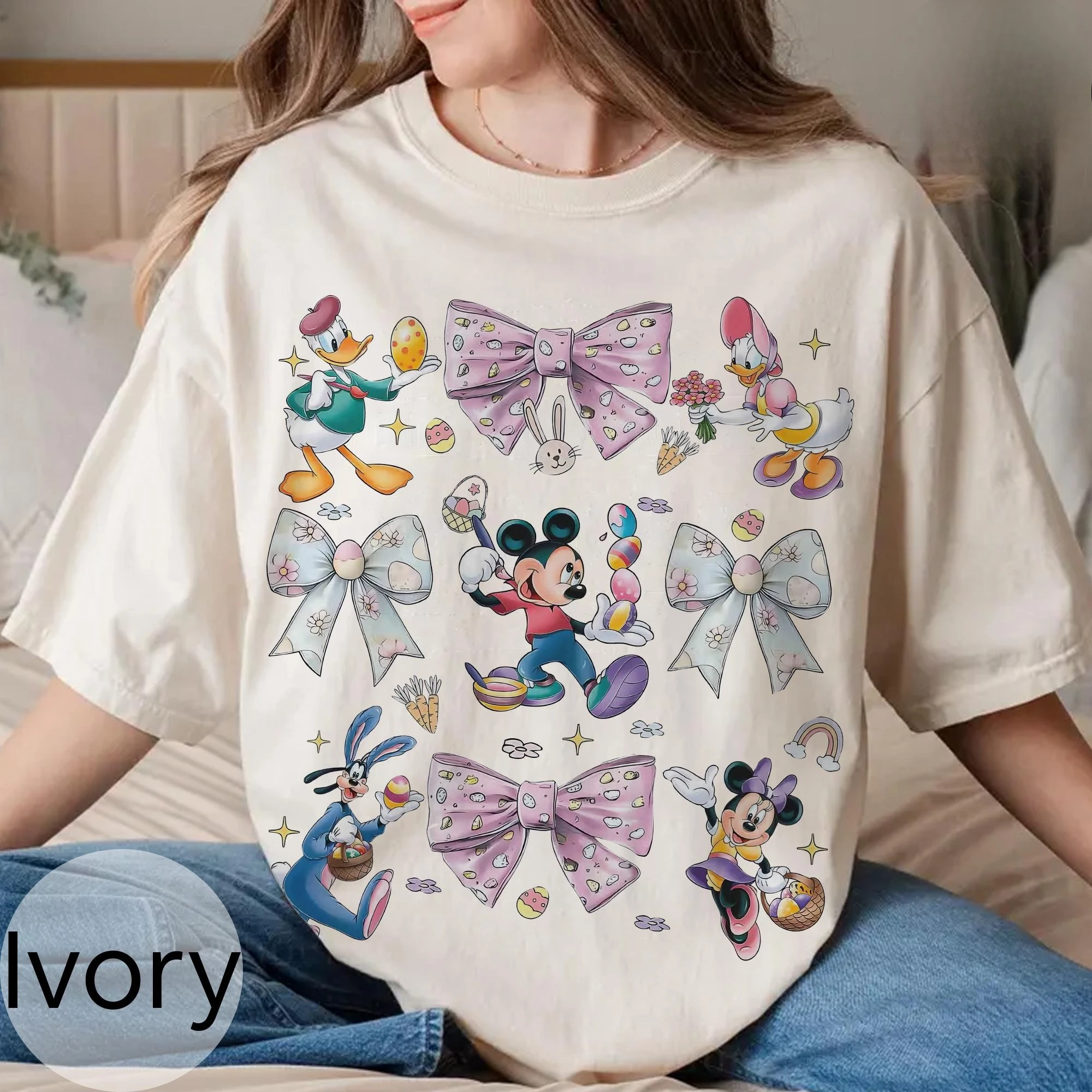 Women‘s Disney Retro Mickey and Friends T Shirt Cotton Classic Unisex Short Sleeve Streetwear Oversized Loose Casual Stylish
Women‘s Disney Retro Mickey and Friends T Shirt Cotton Classic Unisex Short Sleeve Streetwear Oversized Loose Casual Stylish