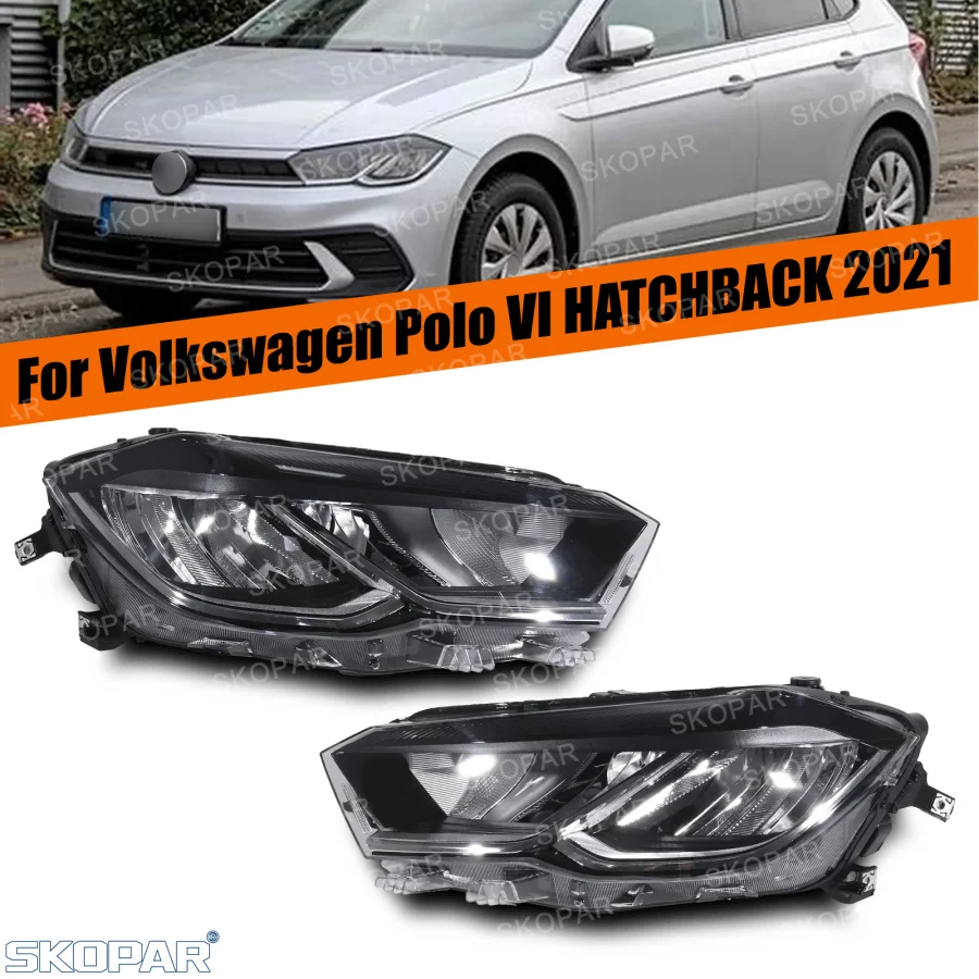 LED Headlight For VW Polo VI HATCHBACK 2021 2022 2023 2024 2025 2026 Car accessories Front 10 Pin Headlamp 2G1941005C 2G1941006C
LED Headlight For VW Polo VI HATCHBACK 2021 2022 2023 2024 2025 2026 Car accessories Front 10 Pin Headlamp 2G1941005C 2G1941006C