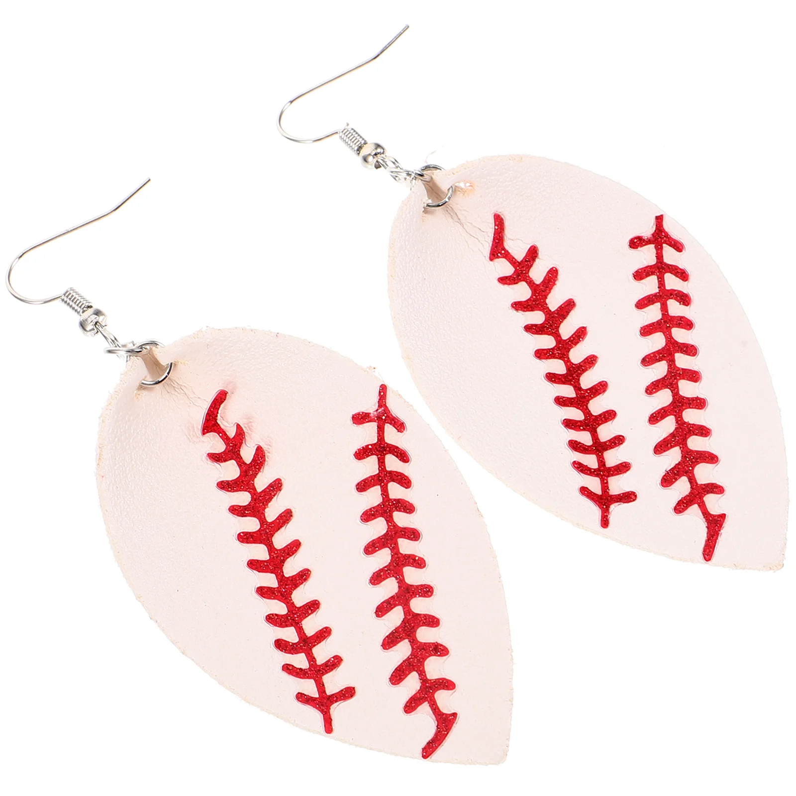 White Leaf Shape Earrings Baseball Dangle Imitation Lightweight Sports Accessories Unique Gift for Girls Women Birthday
White Leaf Shape Earrings Baseball Dangle Imitation Lightweight Sports Accessories Unique Gift for Girls Women Birthday