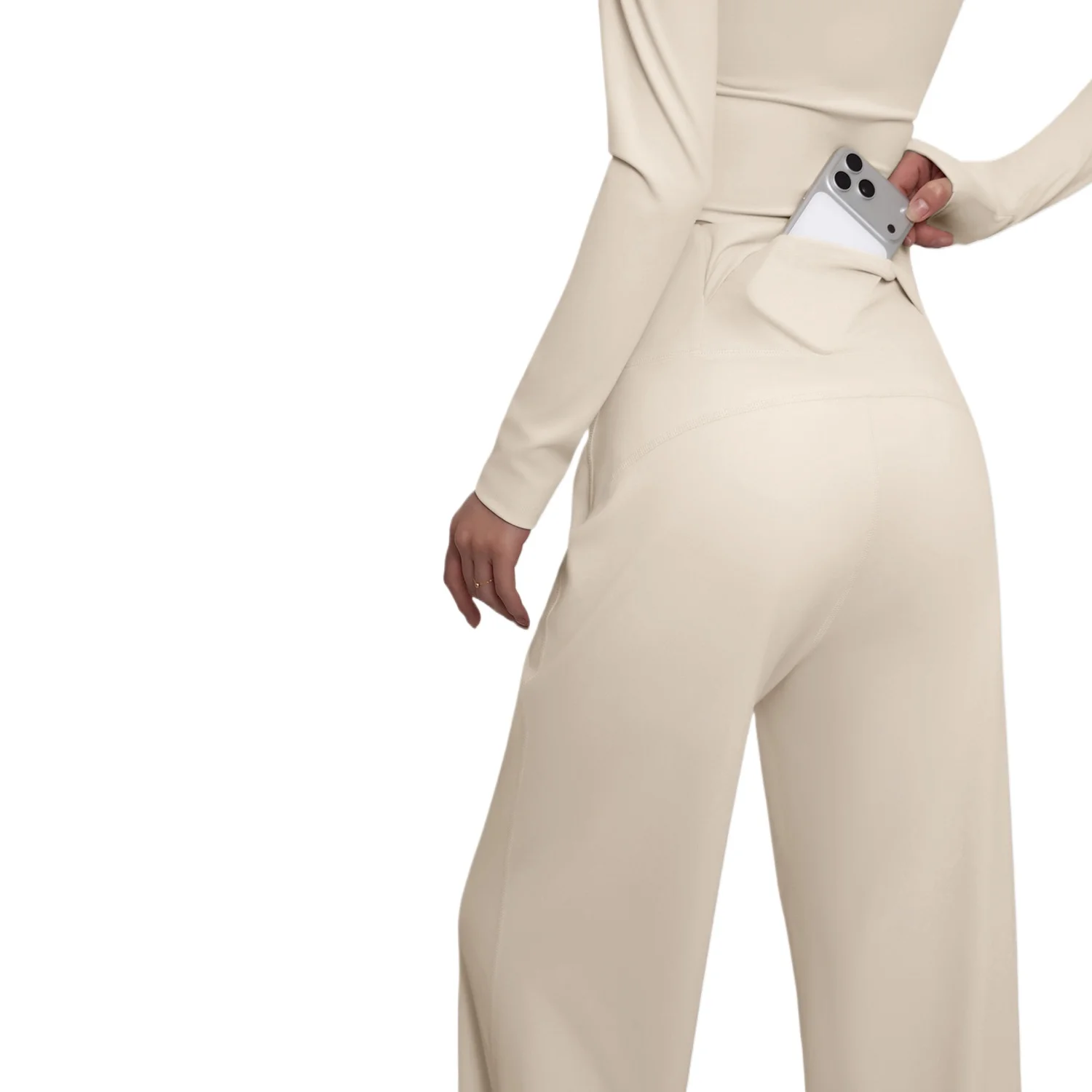 Women's High Waist Bell bottomed Leggings Gym Fitness Yoga Pants Peach Back Waist Pocket Loose Straight High Yoga Trousers
Women's High Waist Bell bottomed Leggings Gym Fitness Yoga Pants Peach Back Waist Pocket Loose Straight High Yoga Trousers