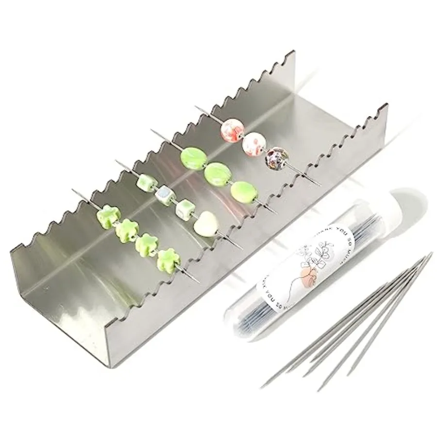 Bead Baking Rack, Polymer Clay Tools, Drying Rack for Polymer Clay Jewelry Making Tool with 20 Skewers
Bead Baking Rack, Polymer Clay Tools, Drying Rack for Polymer Clay Jewelry Making Tool with 20 Skewers
