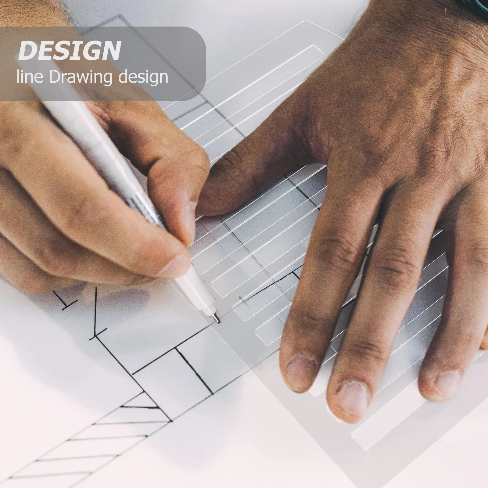 Creative Exam Ruler Plastic Line Drawing Straight Ruler for Students Portable Measuring Tool School Classroom Accessories
Creative Exam Ruler Plastic Line Drawing Straight Ruler for Students Portable Measuring Tool School Classroom Accessories