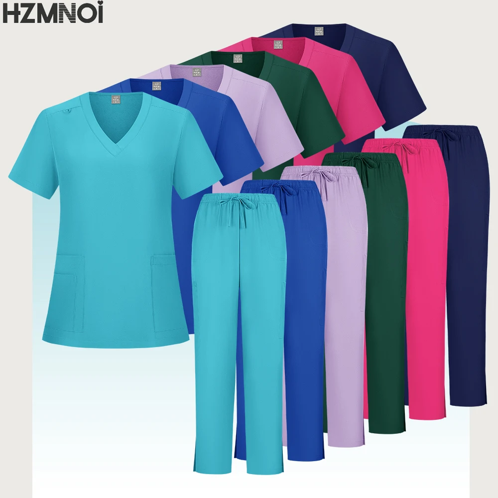 Однотонные медицинские топы для женщин с коротким рукавом, униформа для больниц, груминга животных, медсестер, стоматологов, рабочие футболки
Однотонные медицинские топы для женщин с коротким рукавом, униформа для больниц, груминга животных, медсестер, стоматологов, рабочие футболки
