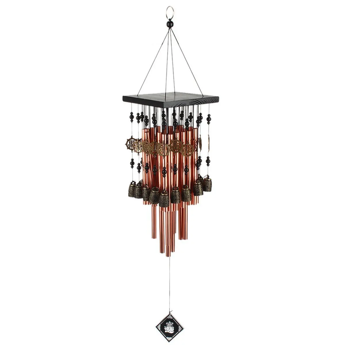 Factory Wholesale Wood Home Outdoor Balcony Ornaments Metal Aluminum Tube Multi-Tube Wind Chimes Bronze Red Copper Wind Chimes
Factory Wholesale Wood Home Outdoor Balcony Ornaments Metal Aluminum Tube Multi-Tube Wind Chimes Bronze Red Copper Wind Chimes