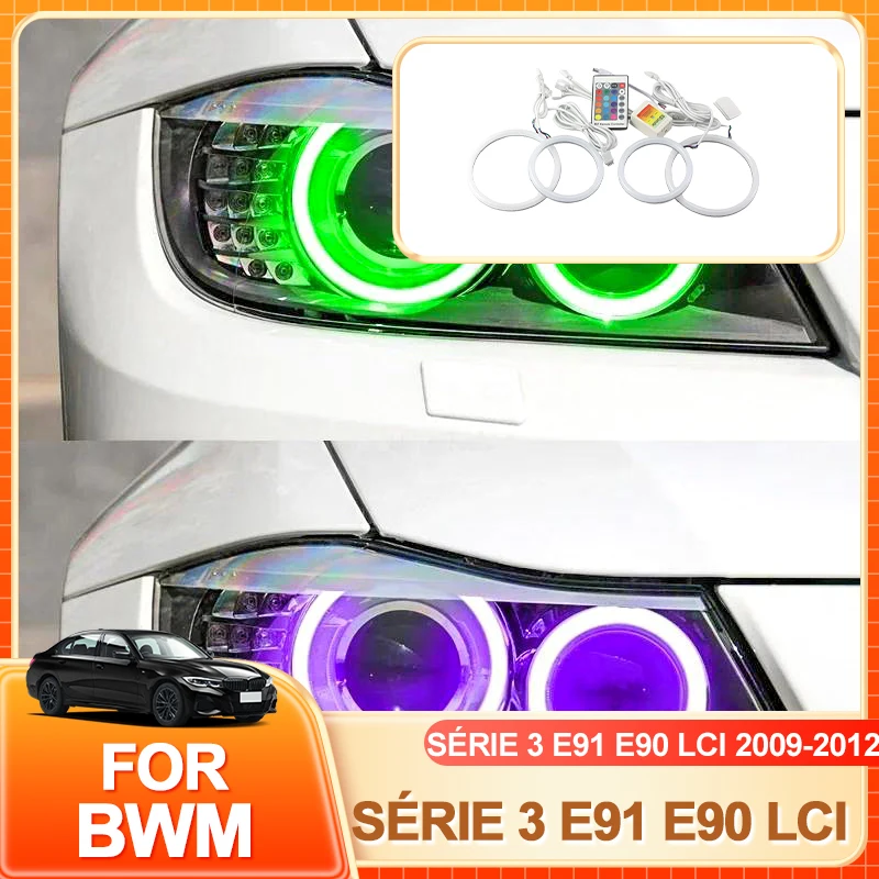 Glasses Holder For BMW 3 Series E91 E90 LCI 2009-2012 Xenon Headlights Accessories 16-Color RGB Cotton LED Angel Eye Rings Da
Glasses Holder For BMW 3 Series E91 E90 LCI 2009-2012 Xenon Headlights Accessories 16-Color RGB Cotton LED Angel Eye Rings Da