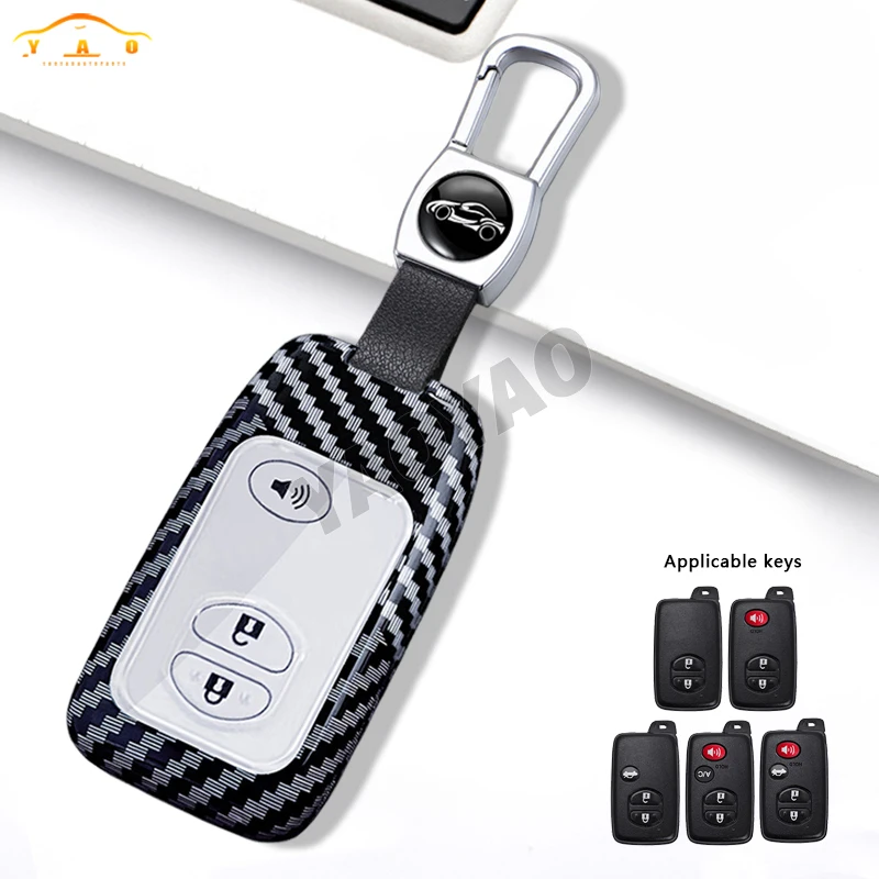Carbon Fiber Car Key Case Cover For Toyota Prius 30 Alpha Aqua Land Cruiser Auris for Lexus LC 200 2012-2014
Carbon Fiber Car Key Case Cover For Toyota Prius 30 Alpha Aqua Land Cruiser Auris for Lexus LC 200 2012-2014