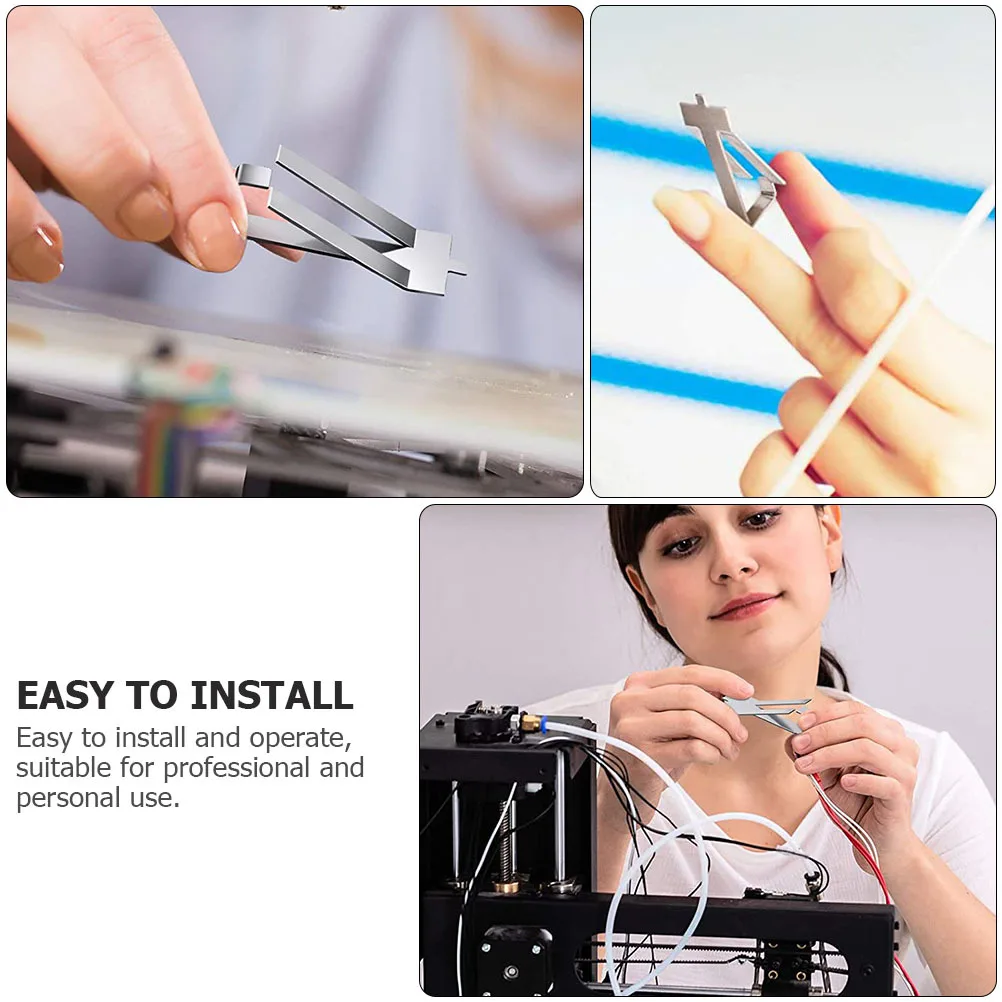 10Pcs Glass Bed Clamp 3D Printer Stable Fixing Clamps High Quality Stainless Steel Long Lasting Practical Smooth Surface
10Pcs Glass Bed Clamp 3D Printer Stable Fixing Clamps High Quality Stainless Steel Long Lasting Practical Smooth Surface