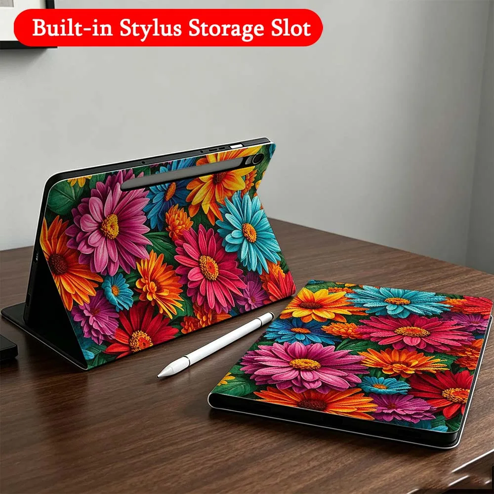Art Style Flower Case For Samsung Galaxy Tab A7 A8 A9 A11 S6 S7 S8 S9 S10 S11 FE Plus Folding Automatic Sleep/Make Tablet
Art Style Flower Case For Samsung Galaxy Tab A7 A8 A9 A11 S6 S7 S8 S9 S10 S11 FE Plus Folding Automatic Sleep/Make Tablet