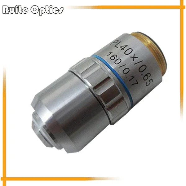 PL40X 195 Plan Achromatic High-grade Microscope Objective Lens for Biological Metallurgical Microscopy
PL40X 195 Plan Achromatic High-grade Microscope Objective Lens for Biological Metallurgical Microscopy