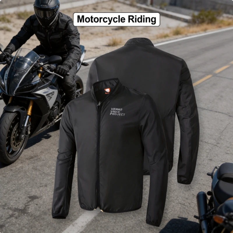 VEMAR Summer Lightweight Windproof Motorcycle Riding Jacket, Thin Breathable Outdoor Moto Windbreaker for Men
VEMAR Summer Lightweight Windproof Motorcycle Riding Jacket, Thin Breathable Outdoor Moto Windbreaker for Men