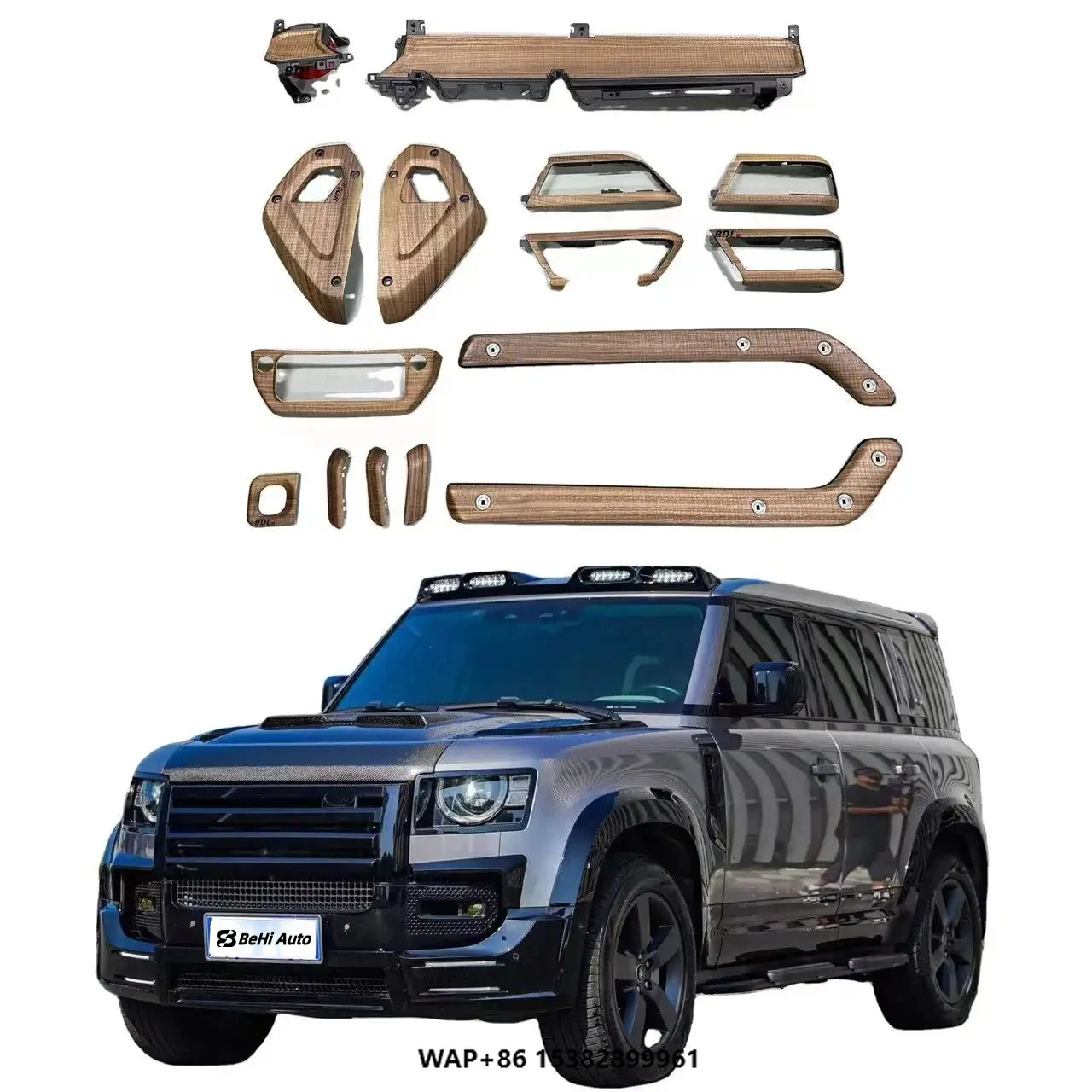 Car Interior Accessories Wood Interior Trims Center Console Trims Door Handle Covers End Plate Covers for Land Rover Defender
Car Interior Accessories Wood Interior Trims Center Console Trims Door Handle Covers End Plate Covers for Land Rover Defender