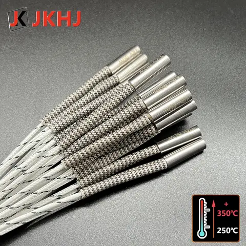 3D Printer Parts Hotend Heating Element 12V 24V 50W High Temperature Heating Tube 6*20mm MK8 E3dV6 Volcano Heater Cartridge