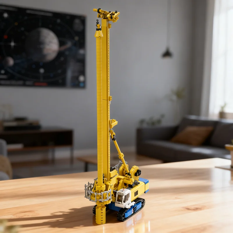 1472pcs MOC BAUER ROTARY DRILLING RIG City Construction Model Building Blocks Architecture Toys Christmas Gifts Education Kids
1472pcs MOC BAUER ROTARY DRILLING RIG City Construction Model Building Blocks Architecture Toys Christmas Gifts Education Kids
