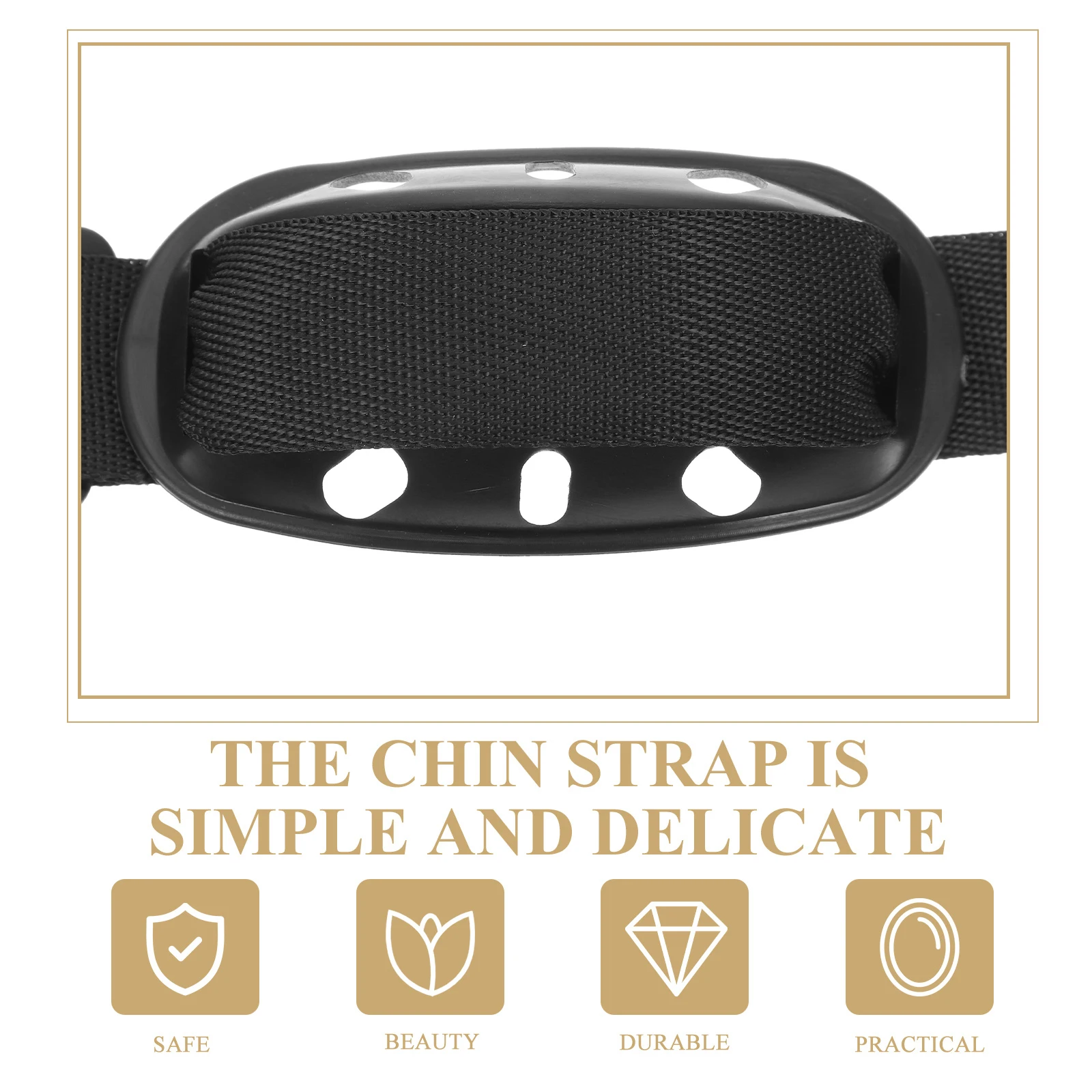 Elastic Chin Strap with Cup for Safety Helmets Adjustable Buckle Lightweight Portable Comfortable Fit
Elastic Chin Strap with Cup for Safety Helmets Adjustable Buckle Lightweight Portable Comfortable Fit
