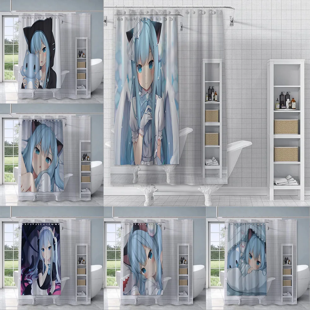 Shizuku Cat Feather Shower Curtain Waterproof Polyester Fabric Paint Colorful Bath Curtain Home Bathroom Decor Curtain With Hook
Shizuku Cat Feather Shower Curtain Waterproof Polyester Fabric Paint Colorful Bath Curtain Home Bathroom Decor Curtain With Hook