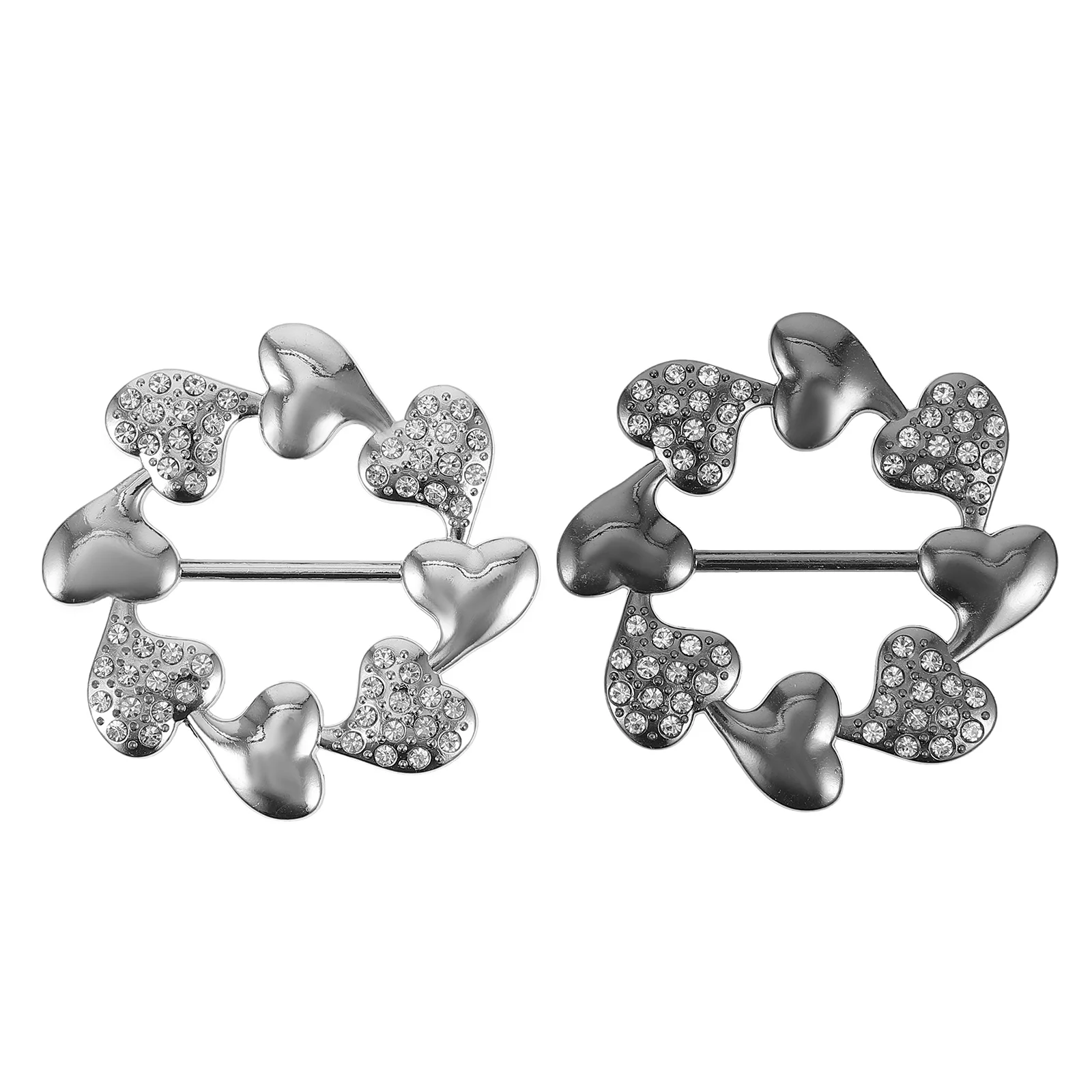2 pcs T-shirt Buckles Shirt Rings Scarf Buttons Shawl Clasp Metal Clip Neckerchief Accessories For Clothing Styles Durability
2 pcs T-shirt Buckles Shirt Rings Scarf Buttons Shawl Clasp Metal Clip Neckerchief Accessories For Clothing Styles Durability
