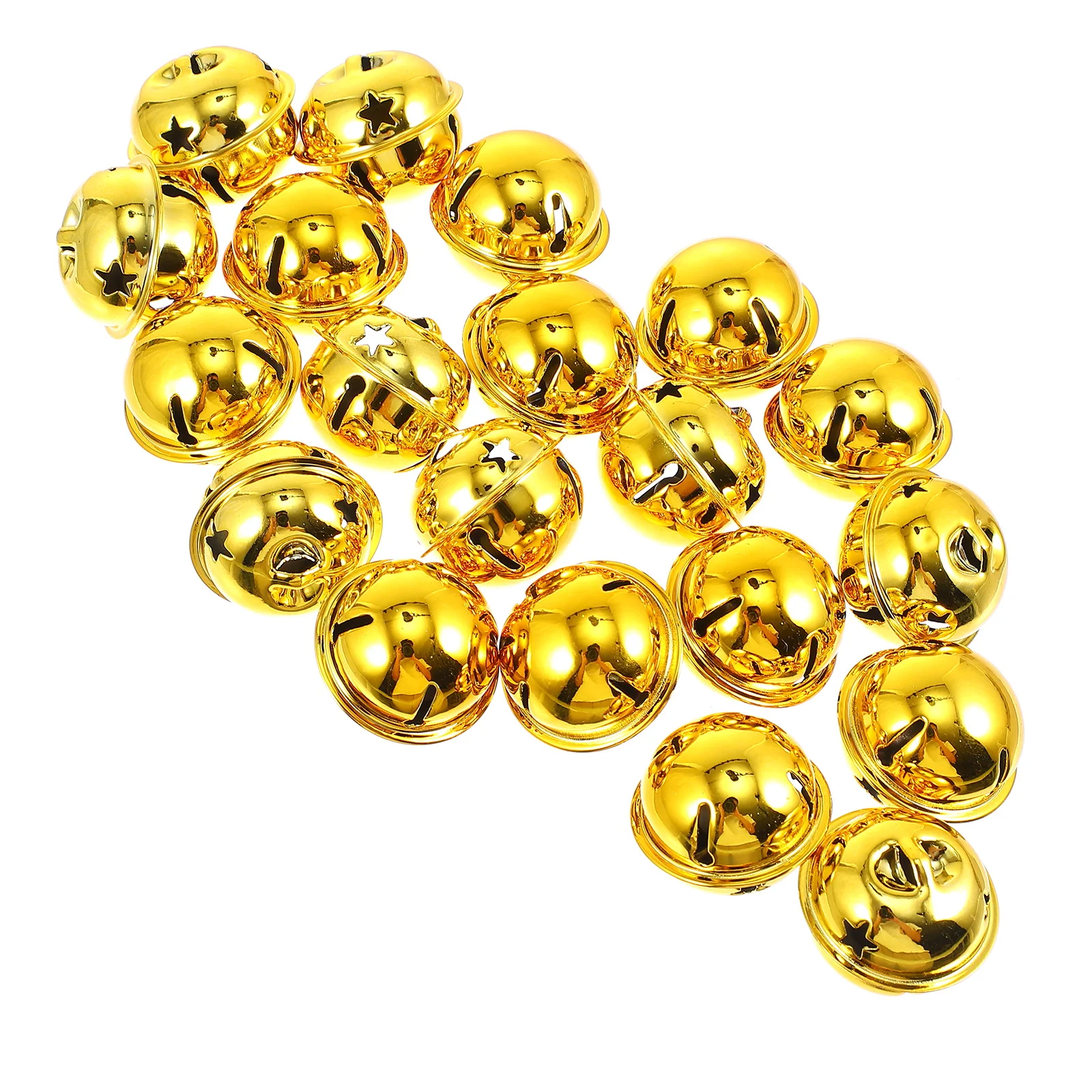 20 Pcs Christmas Bells Keychain 3cm Gold DIY Pets Bell Hanging Decor Mini Bell Pendants Mini Pendants Parts
20 Pcs Christmas Bells Keychain 3cm Gold DIY Pets Bell Hanging Decor Mini Bell Pendants Mini Pendants Parts