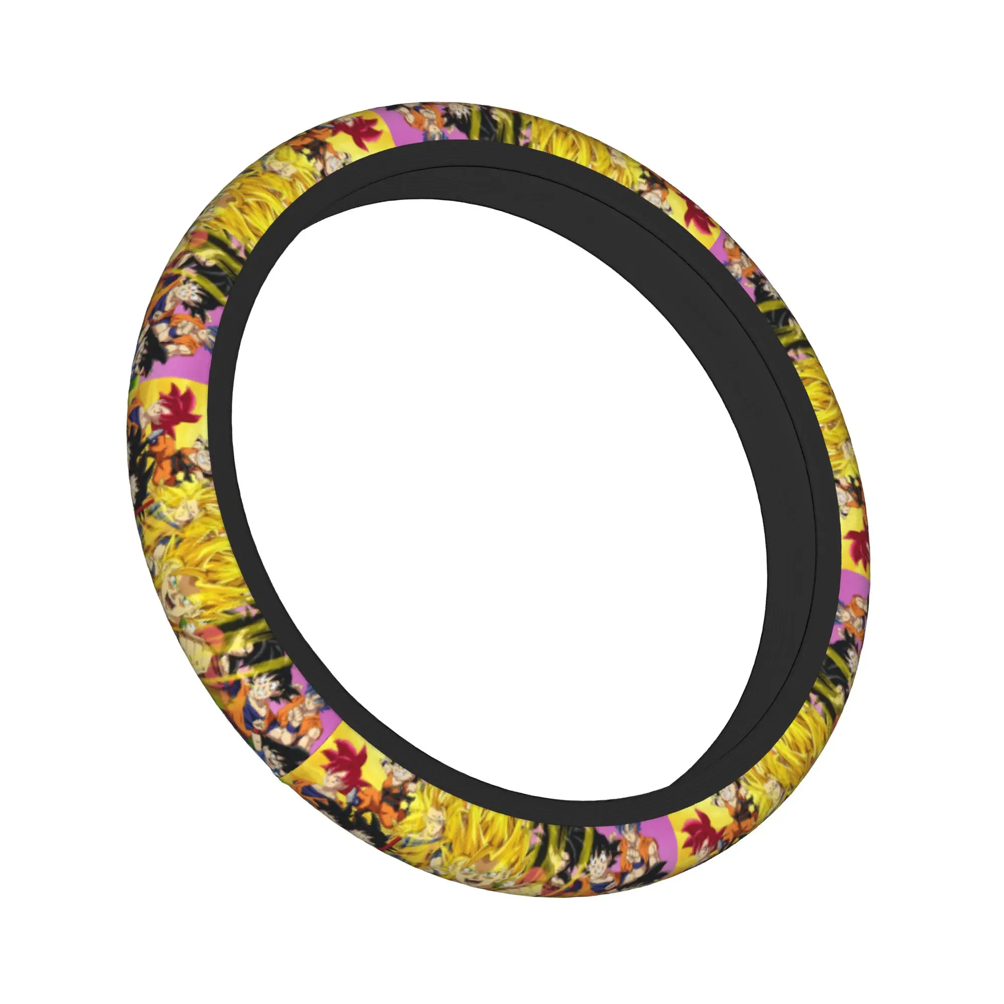Dragon Ball Goku Evolution Car Steering Wheel Cover 37-38 Universal Steering Wheel Protective Cover Elastische Auto Decoration
Dragon Ball Goku Evolution Car Steering Wheel Cover 37-38 Universal Steering Wheel Protective Cover Elastische Auto Decoration