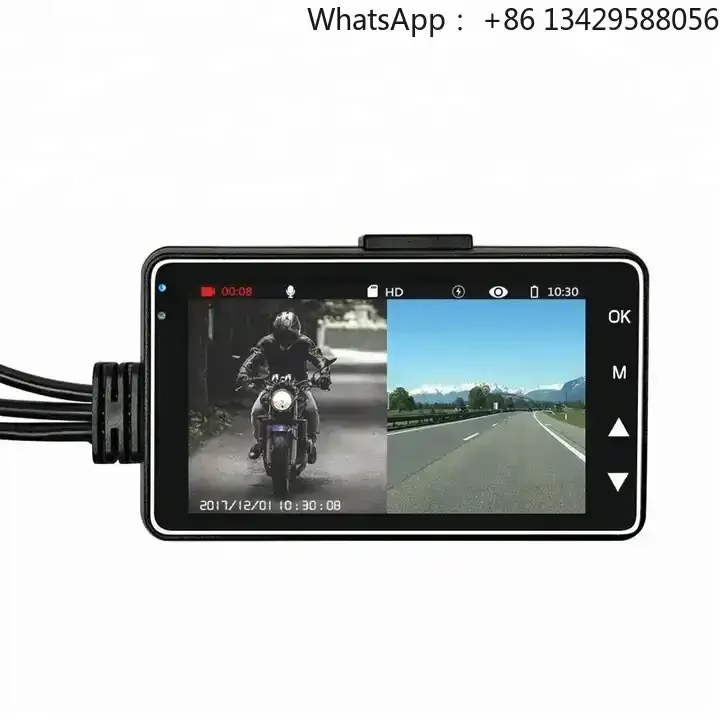 Wholesale 3.0 "rear View Dual Lens Recorder HD 720P Motorcycle Driving Recorder WIFI Motorcycle DVR Driving Recorder
Wholesale 3.0 "rear View Dual Lens Recorder HD 720P Motorcycle Driving Recorder WIFI Motorcycle DVR Driving Recorder