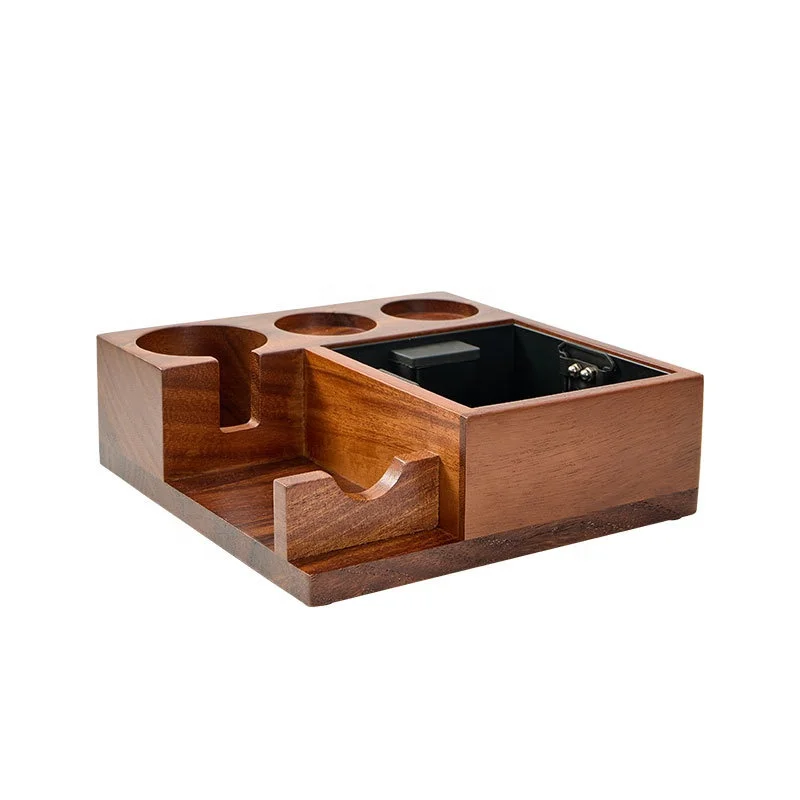 Espresso Accessories Wood Tamper And Portafilter Holder Barista Tool Espresso Solid Wood Coffee Knock Box
Espresso Accessories Wood Tamper And Portafilter Holder Barista Tool Espresso Solid Wood Coffee Knock Box