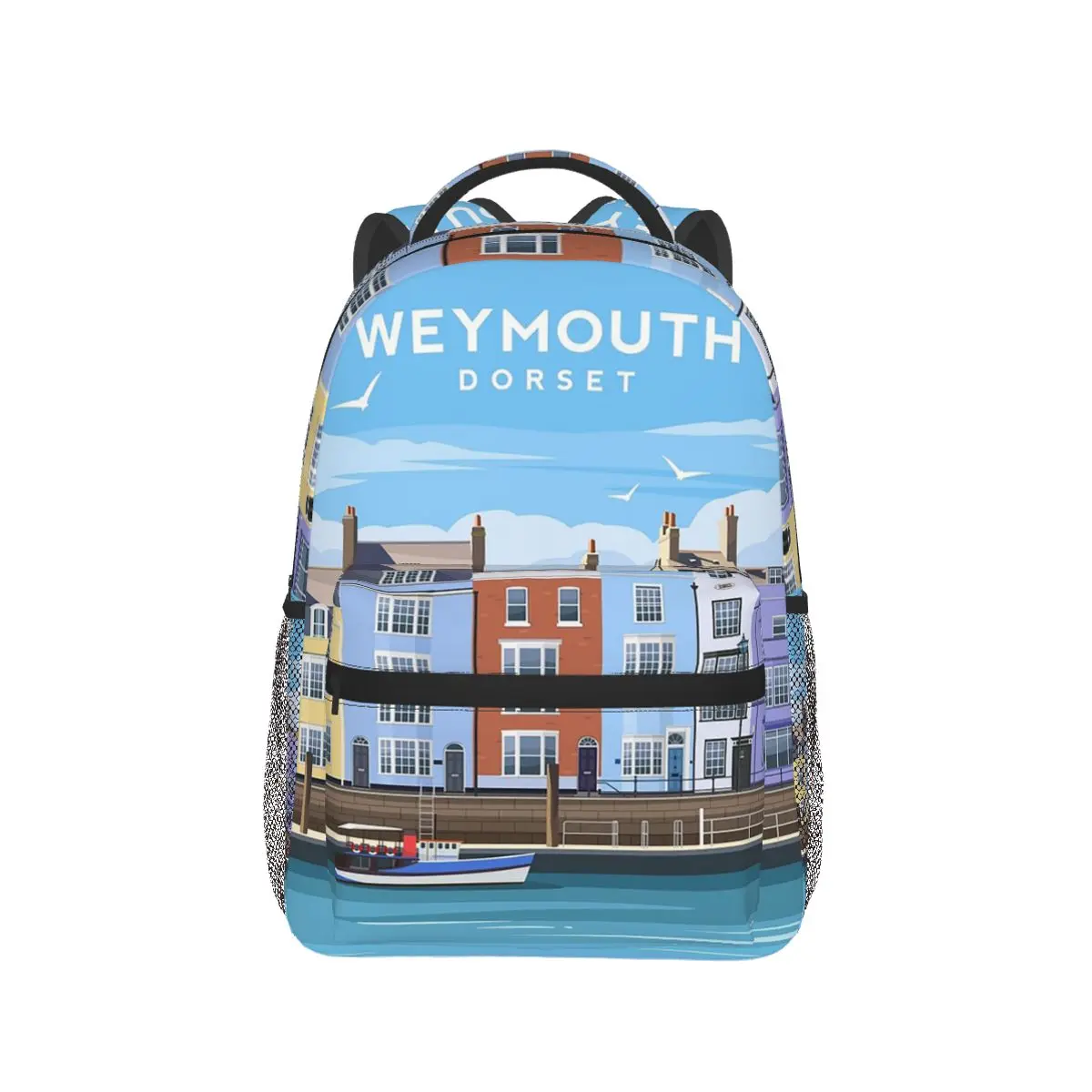 Time At Weymouth Harbour Backpack Hot Sale Daypack Large Capacity Kids BookBag School Bag Shoulder Bags for Men Women
Time At Weymouth Harbour Backpack Hot Sale Daypack Large Capacity Kids BookBag School Bag Shoulder Bags for Men Women