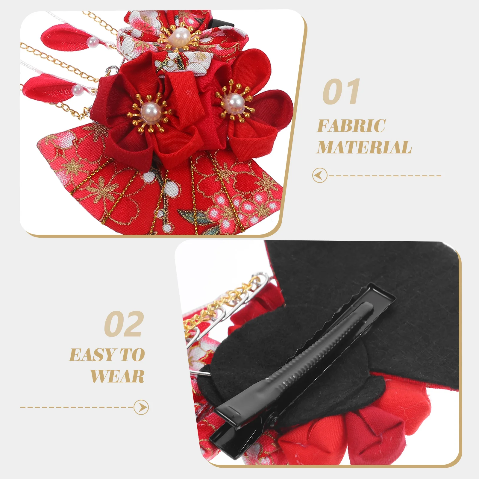 1pc Japanese Style Hairpin Long Tassel Hair Clips Bridal Wedding Headdress Festival Travel Daily Wear Red Lightweight Durable
1pc Japanese Style Hairpin Long Tassel Hair Clips Bridal Wedding Headdress Festival Travel Daily Wear Red Lightweight Durable
