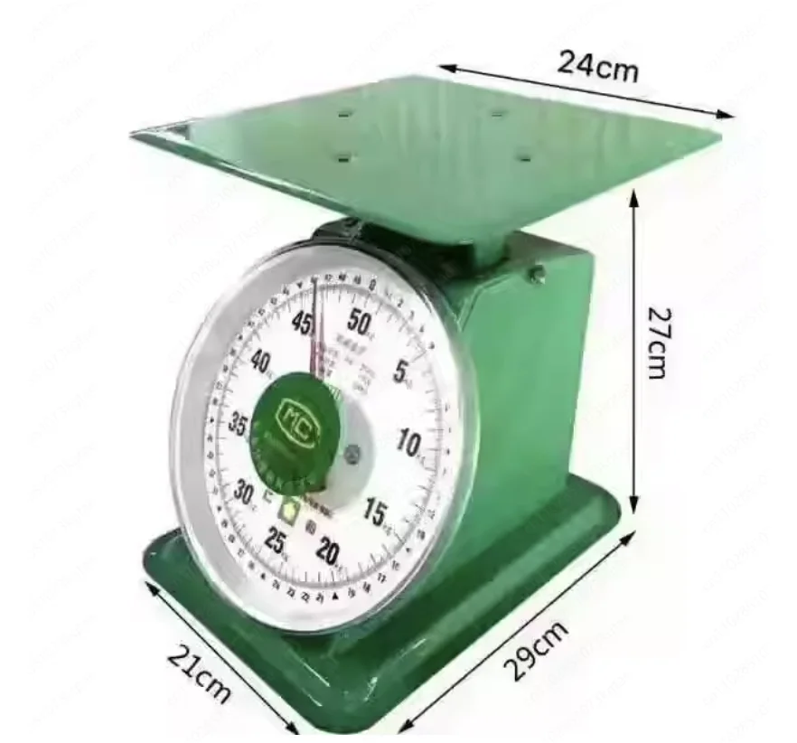 150Kg Household Mechanical Spring Scale Mechanical Disc Scale Iron Table Scale
150Kg Household Mechanical Spring Scale Mechanical Disc Scale Iron Table Scale
