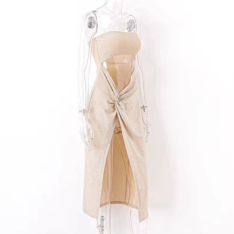 Summer Sexy Sleeveless Slit Dress Hollow Out Skinny Elegant Women Long Dresses Fashion Ladies Party Club Vestido
Summer Sexy Sleeveless Slit Dress Hollow Out Skinny Elegant Women Long Dresses Fashion Ladies Party Club Vestido