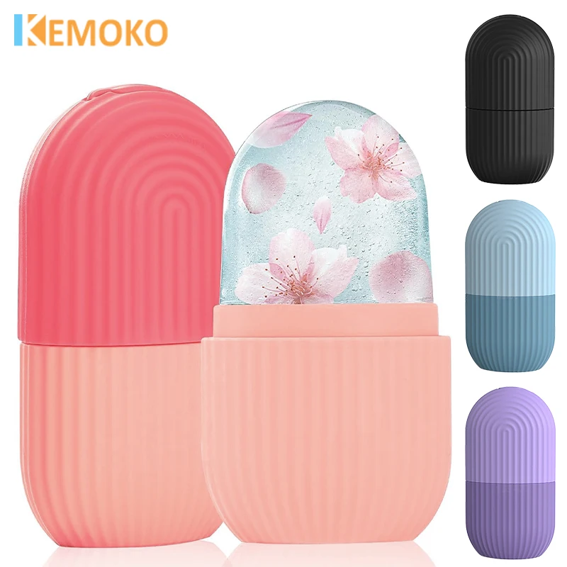 Ice Roller for Face Silicone Face Lifting Contouring Tools Ice Cube Roller Neck Eye Facial Massager Beauty Skin Care Reusable
Ice Roller for Face Silicone Face Lifting Contouring Tools Ice Cube Roller Neck Eye Facial Massager Beauty Skin Care Reusable