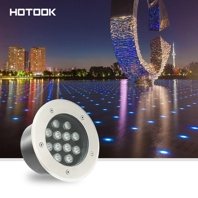 HOTOOK IP65 Waterproof Recessed Deck Inground Spotlight Outdoor Garden Landscape Round Ground Buried Led Underground Light
HOTOOK IP65 Waterproof Recessed Deck Inground Spotlight Outdoor Garden Landscape Round Ground Buried Led Underground Light