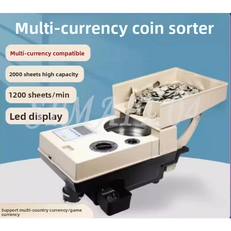 YT-518 Coin Sorting Machine, Game Currency, Coin Sorting Machine, Can Count Multi-country Coins, Universal
YT-518 Coin Sorting Machine, Game Currency, Coin Sorting Machine, Can Count Multi-country Coins, Universal