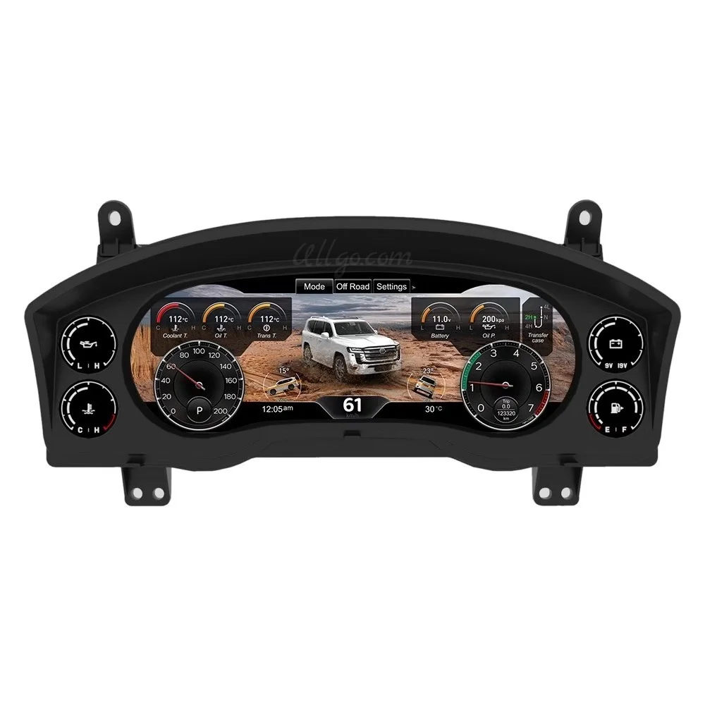 Digital Instrument Cluster for Toyota Land Cruiser 200 LC200 2008-2020 Linux Virtual SpeedOmeter
Digital Instrument Cluster for Toyota Land Cruiser 200 LC200 2008-2020 Linux Virtual SpeedOmeter