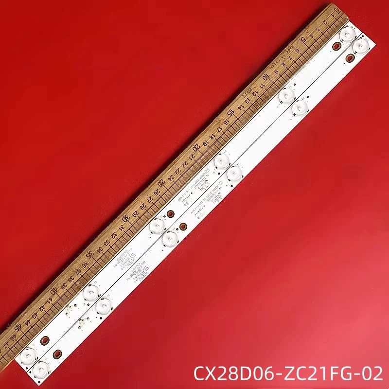 LED backlight for CX28D06-ZC21FG-02 6S1P 303CX280033 CX275DLEDM V1R09 ORION OLT-28100 28HL5300
LED backlight for CX28D06-ZC21FG-02 6S1P 303CX280033 CX275DLEDM V1R09 ORION OLT-28100 28HL5300