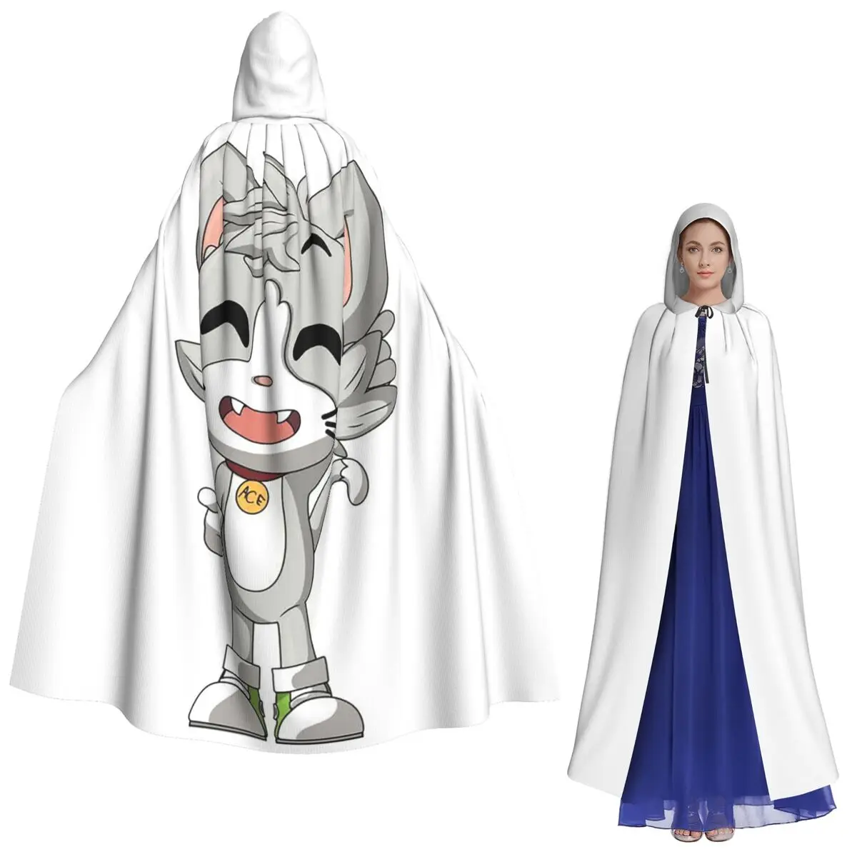 Cartoon Popular Funny Acenix Long Hooded Cloak Witch Medieval Costume Cosplay Cape HalloweenParty Adult Unisex
Cartoon Popular Funny Acenix Long Hooded Cloak Witch Medieval Costume Cosplay Cape HalloweenParty Adult Unisex