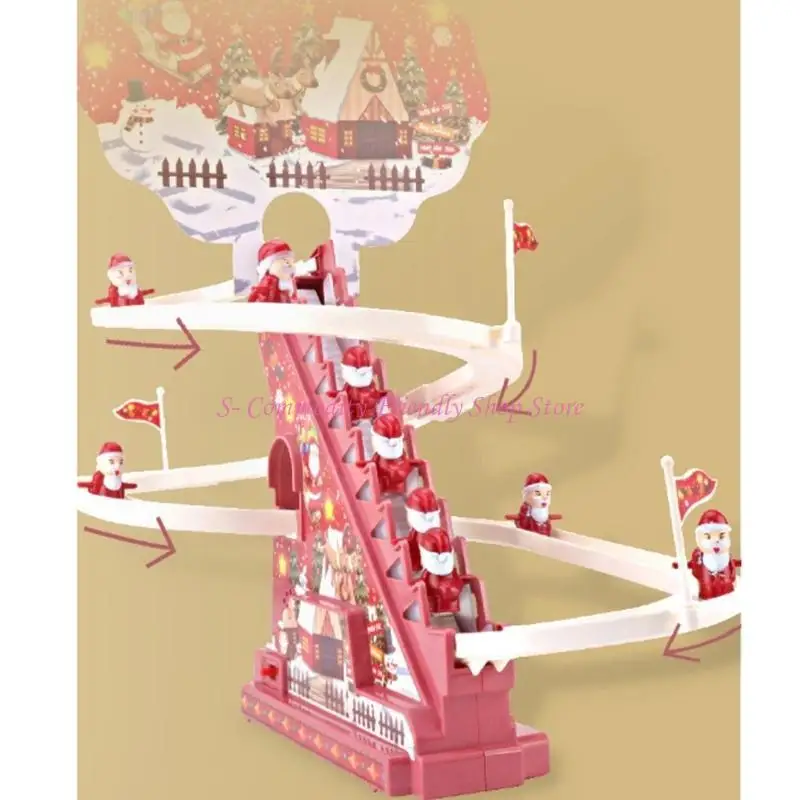 85AE милая игрушка Санта-Клауса электрическая лестница Санта-музыка игрушка праздник декор детской комнаты фестиваль орнамент
85AE милая игрушка Санта-Клауса электрическая лестница Санта-музыка игрушка праздник декор детской комнаты фестиваль орнамент