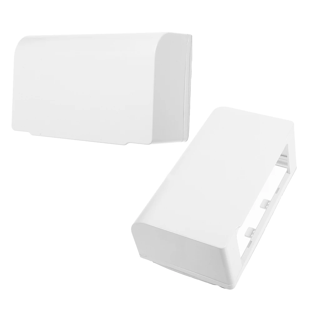 2pcs Double Position 86-Type Waterproof Cover Adhesive Wall Socket Protector Splash-Proof Weatherproof Outlet Box For Bathroom 
2pcs Double Position 86-Type Waterproof Cover Adhesive Wall Socket Protector Splash-Proof Weatherproof Outlet Box For Bathroom