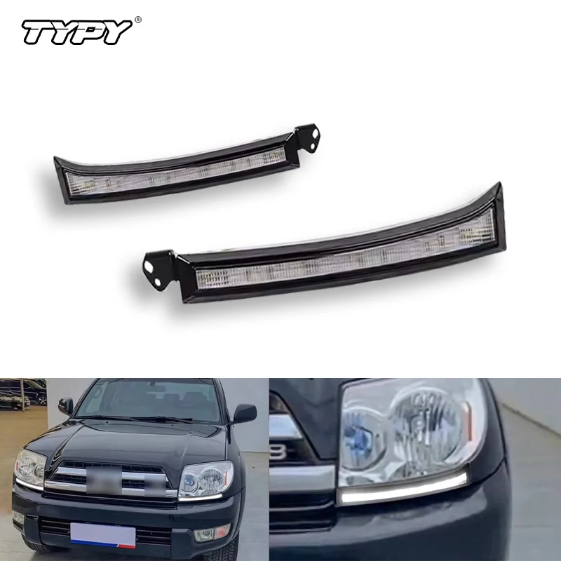 TYPY Car Daytime Running Light For Toyota 4Runner 4 Runner 2003 -2005 Turn Signal Fog Lamp Start up Animation
TYPY Car Daytime Running Light For Toyota 4Runner 4 Runner 2003 -2005 Turn Signal Fog Lamp Start up Animation