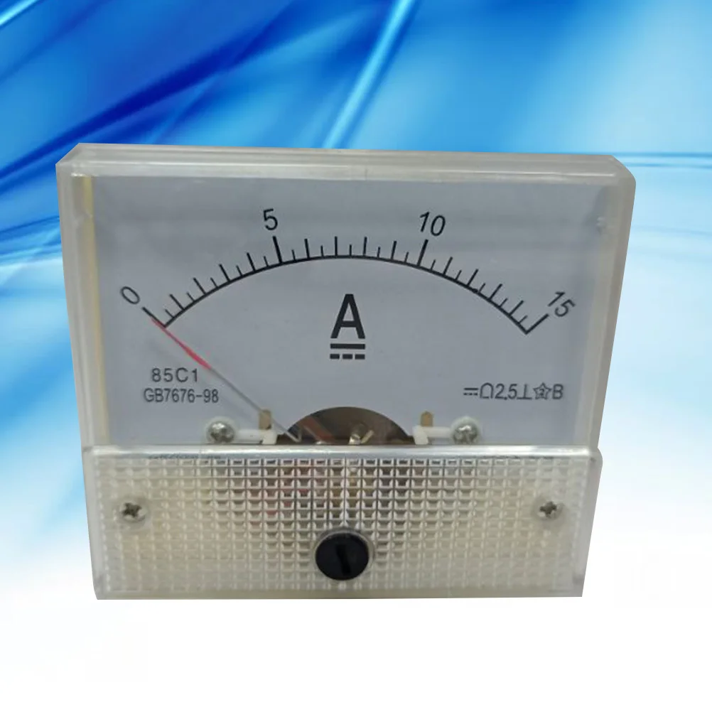 Dc Analog Panel Meter 30a High Accuracy Durable ABS Plastic Dial Home Power Supply Project Ampere Voltmeter Pointer
Dc Analog Panel Meter 30a High Accuracy Durable ABS Plastic Dial Home Power Supply Project Ampere Voltmeter Pointer