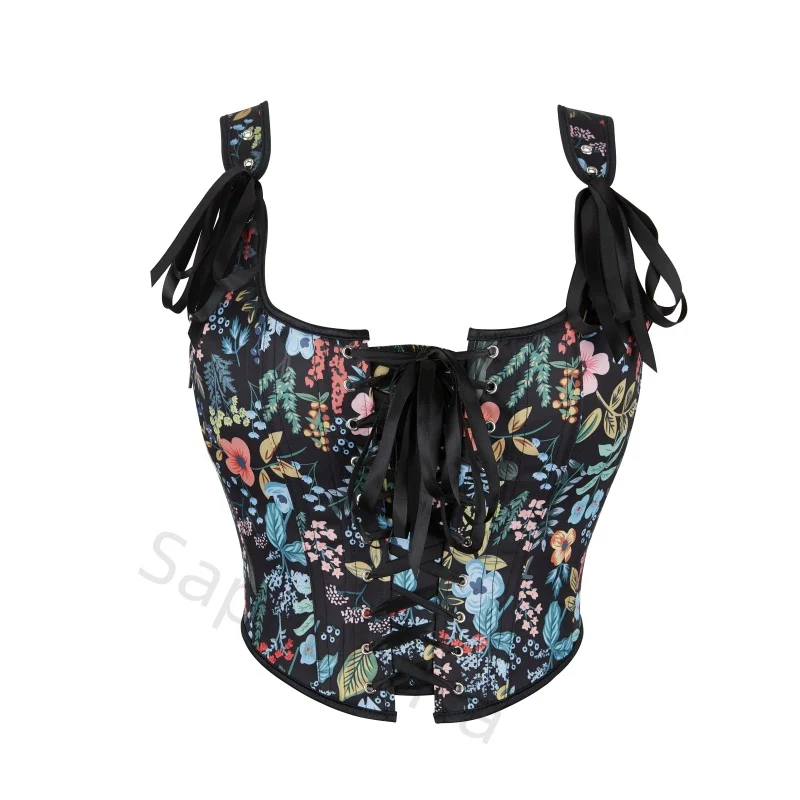 Корсет для женщин, топ-бюстье, винтажный Ренессанс, шнуровка на талии, средневековая мода, сексуальное готическое кружевное нижнее белье, наряд в стиле бурлеск
Корсет для женщин, топ-бюстье, винтажный Ренессанс, шнуровка на талии, средневековая мода, сексуальное готическое кружевное нижнее белье, наряд в стиле бурлеск